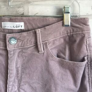 ❤️Ann Taylor Loft Modern Skinny Corduroy Pants 6